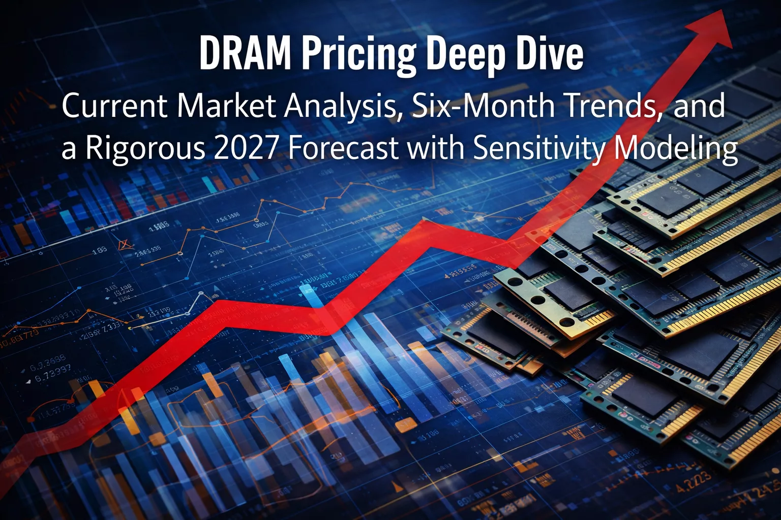 DRAM Pricing Deep Dive: Current Market Analysis, Six-Month Trends, and a Rigorous 2027 Forecast with Sensitivity Modeling
